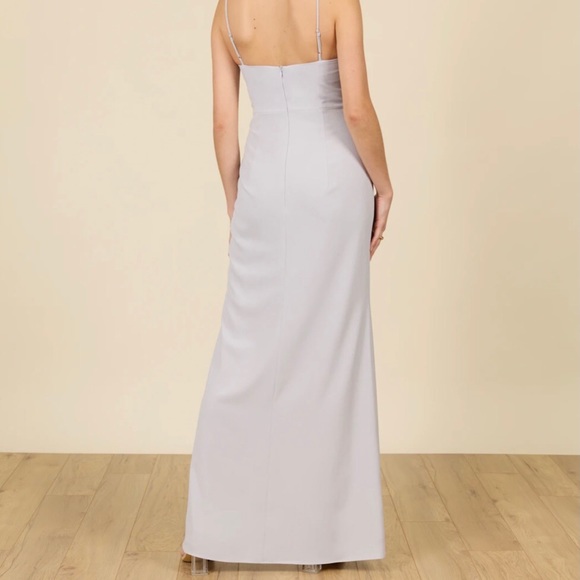 Park and Fifth Jupiter dress in colour Dove Grey - Picture 2 of 2